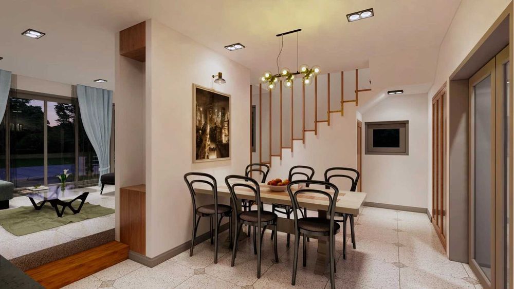 НА ИЗПЛАЩАНЕ - Двуетажна сглобяема къща с 2 спални, 90 кв. м