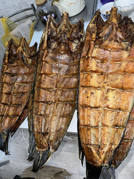 Копченая рыба вкусная