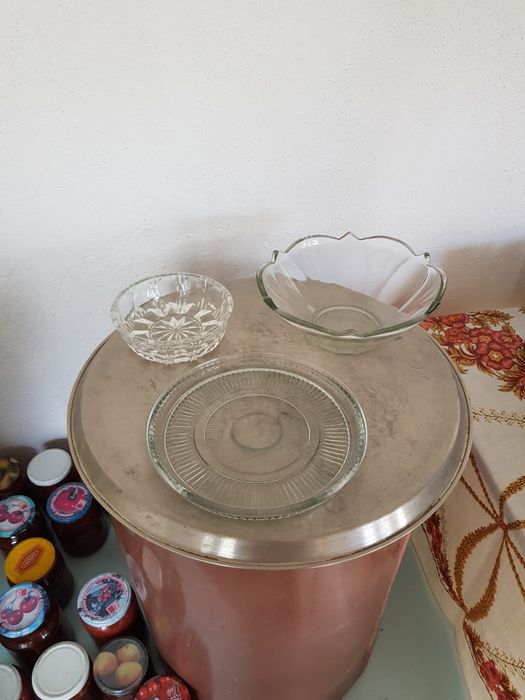 Вазы стеклянные советские