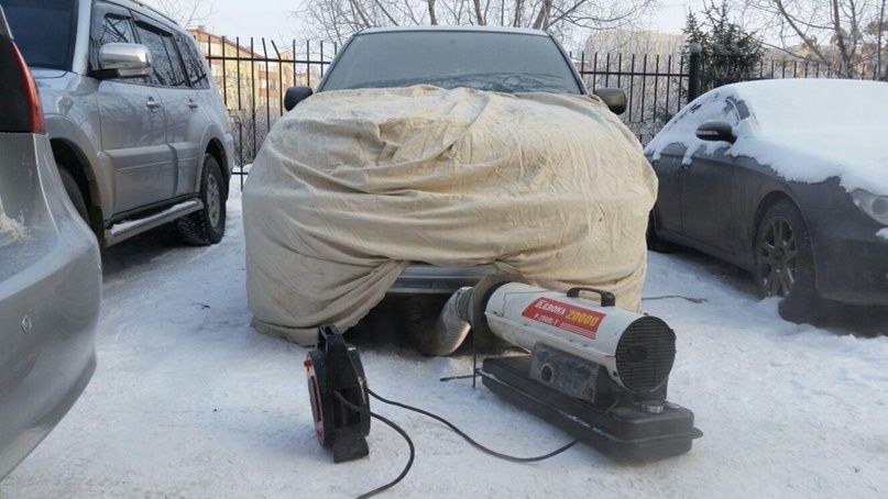 Отогрев авто от 8000