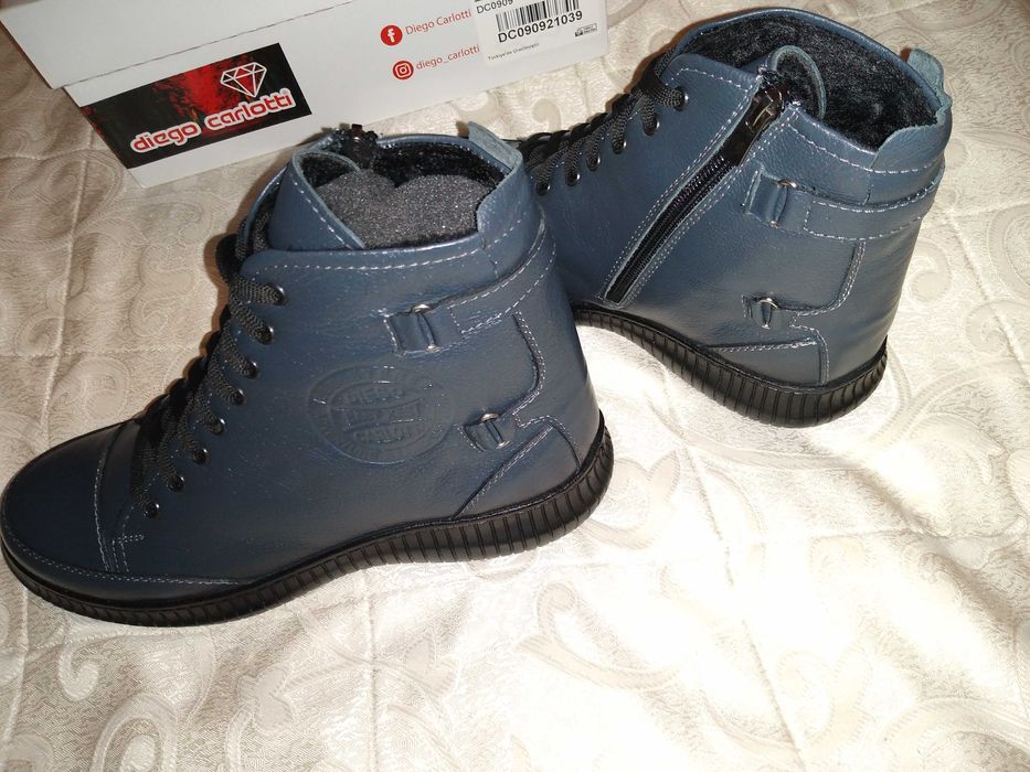 Cizmulițe piele,damă, noi de la Diego Carlotti