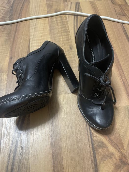 Baldinini heels real leather botine