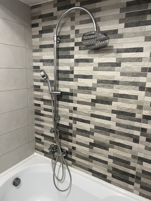 Set de dus cu baterie (efect ploaie)