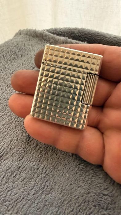 S.T. Dupont Paris S925 – Винтидж бензинова запалка от масивно сребро