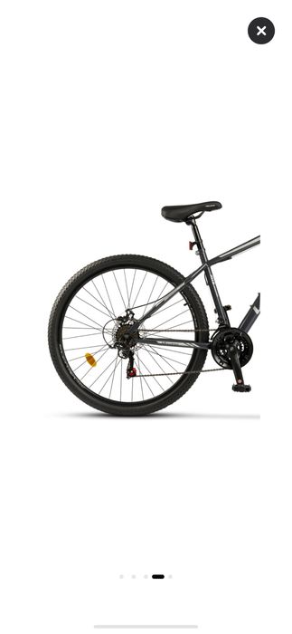 Bicicleta Mountain Bike, Velors Challange, Shimano Tourney 21 viteze, Roti 29 inch, Frane Disc, CSV29/10A, Cadru Gri cu Design Argintiu