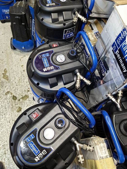 Компресор scheppach 50л 10 бара