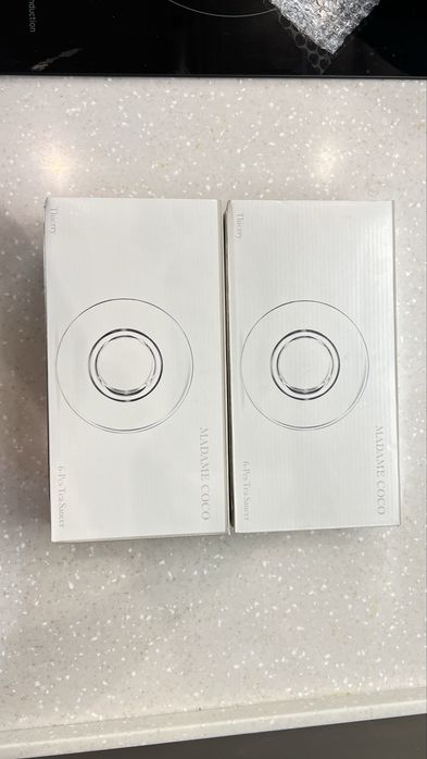 Блюдца прозрачные, Madame Coco, 2х6 шт