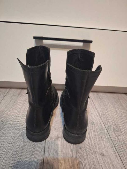 DIESEL, ghete / cizme / bocanci, piele, nr 38