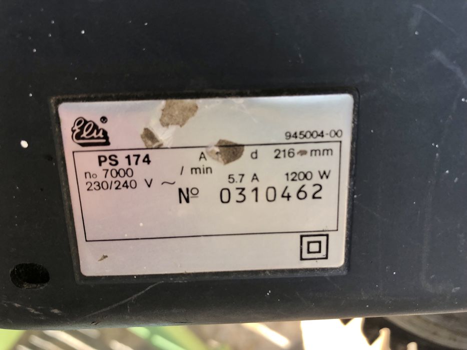 потапящ циркуляр-пендула, мощност 1200 W, Германия