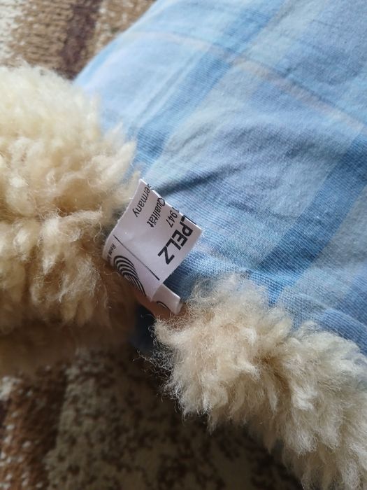 Чувал Космонавт за бебешка количка с естествена кожа