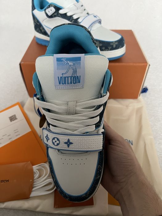 Louis Vuitton Trainer Denim Monogram