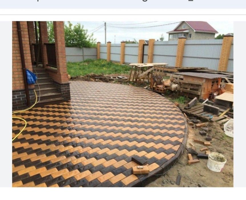 Брусчатка. Кладочные материалы. Тротуарная плитка