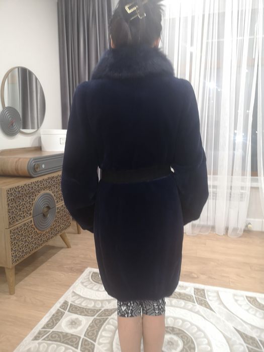 Шуба из меха бобра