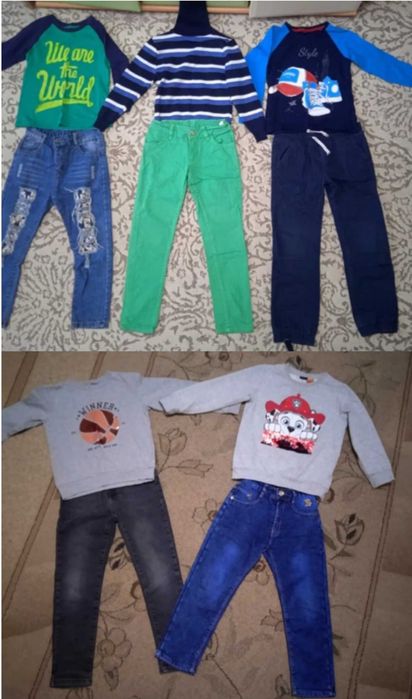 Вещи на мальчика 5-7 лет