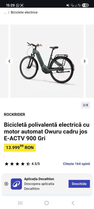 Bicileta Electrica Automata - Rockrider
