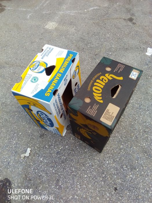 Cutii banane stare foarte bună