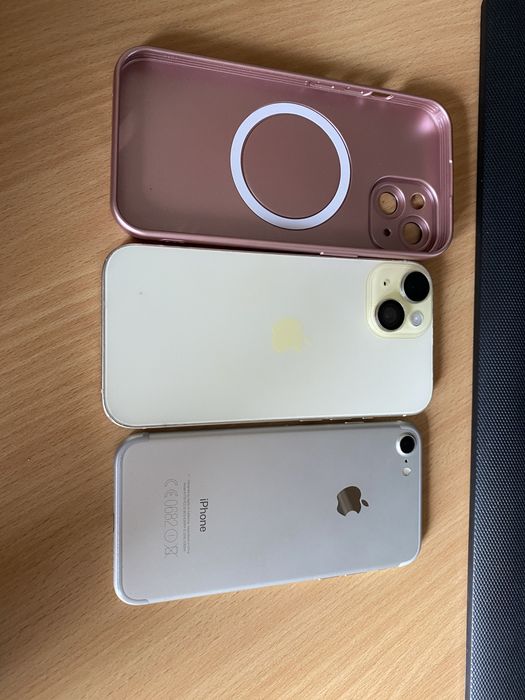 iPhone 15 и iPhone 7