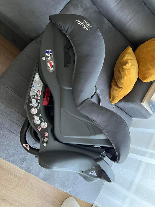 Детско столче за кола Britax First Class Plus Storm Grey