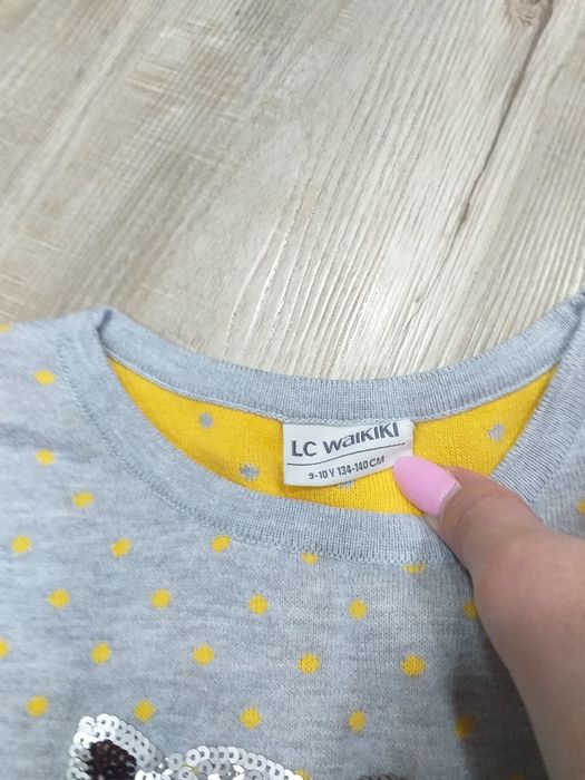 Водолазка кашемир и кофточка серая на 140-146