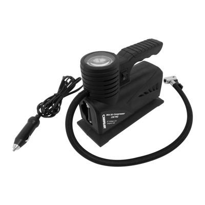 Compresor auto Carpoint 12V 10A 150PSI cu manometru si cablu de 2m