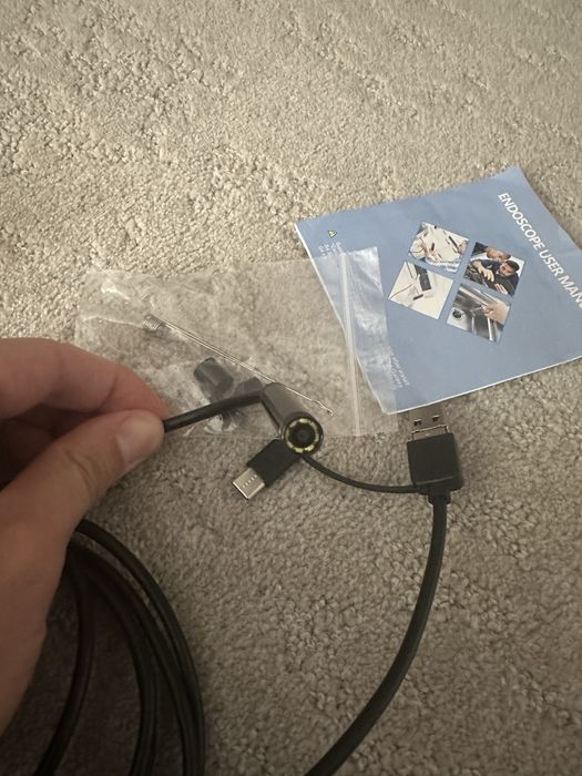 Camera video endoscopica mini noua