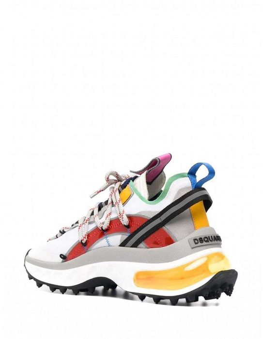 Маратонки DSQ2 Bubble Dsquared2 бели сникърси
