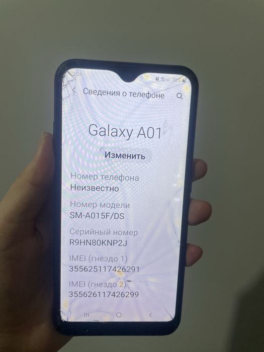 Galaxy A01 и Redmi 9c продается