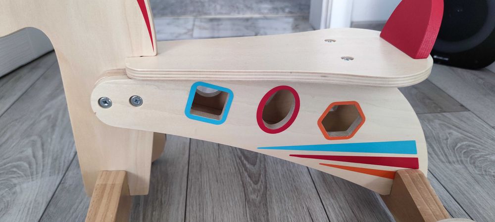 Дървено конче за игра 3 в 1