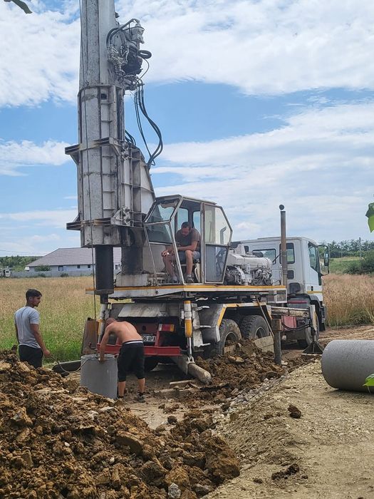 Foram fântâni cu tub de beton