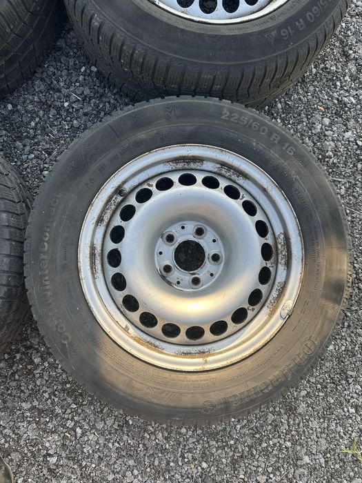 Железни джанти за ВАГ Групата и Мерцедес-Бенц 16ки с гуми 225/60/16