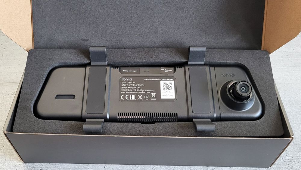 Camera de bord 70mai S410 + kit supraveghere parcare + card 128/256GB