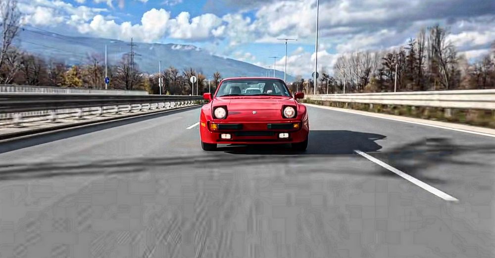 Ретро автомобил Porsche 944 S под наем