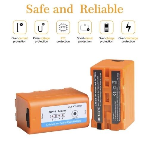 BATTERY F750USB-выход прожектор