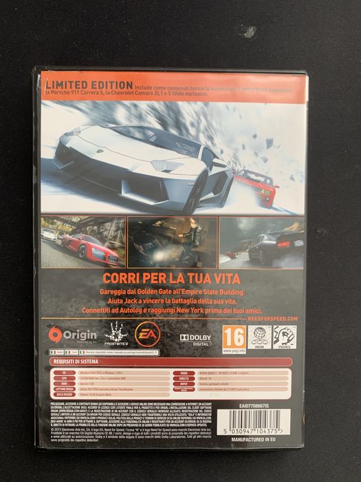 Need for Speed:The Run ediție limitată