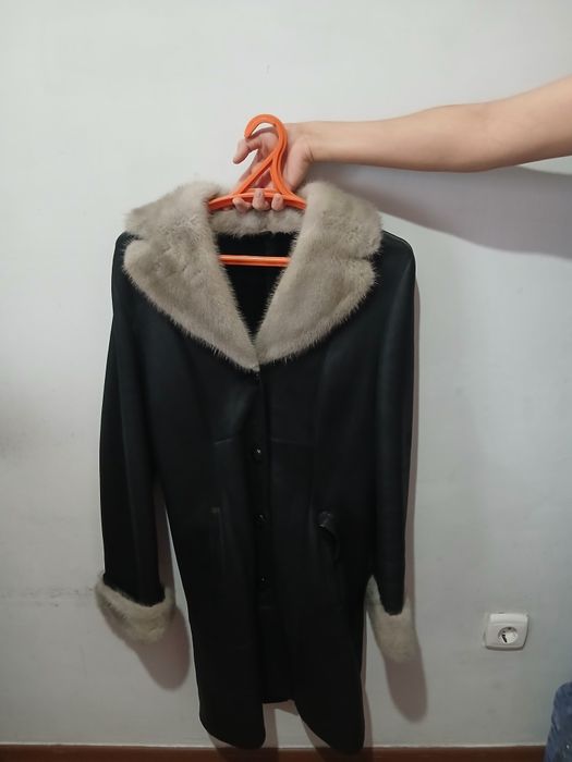 Дубленка с норкой