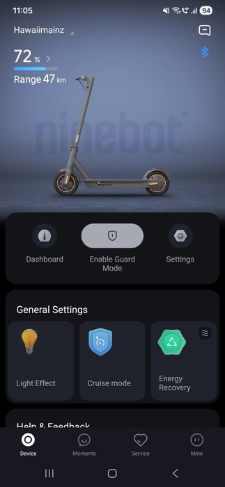 Trotinetă Segway Ninebot