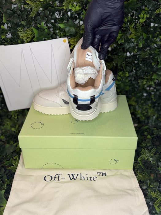 Adidasi/Sneakers Off-White SPONGE white and blue  | dustbag | MM2