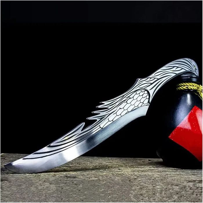 Professional Chef's Knife Kitchen Knife Sharp 22 cm + 12 cm Hand-Forged Boning Knife/ cutit profesional80