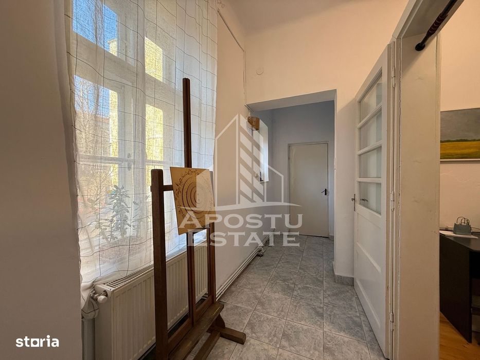 Apartament 3 camere, parter înalt,  plus garsonieră complet amenajată