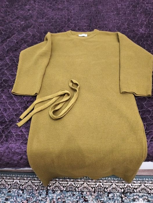 Вязанное платье, 100% акрил