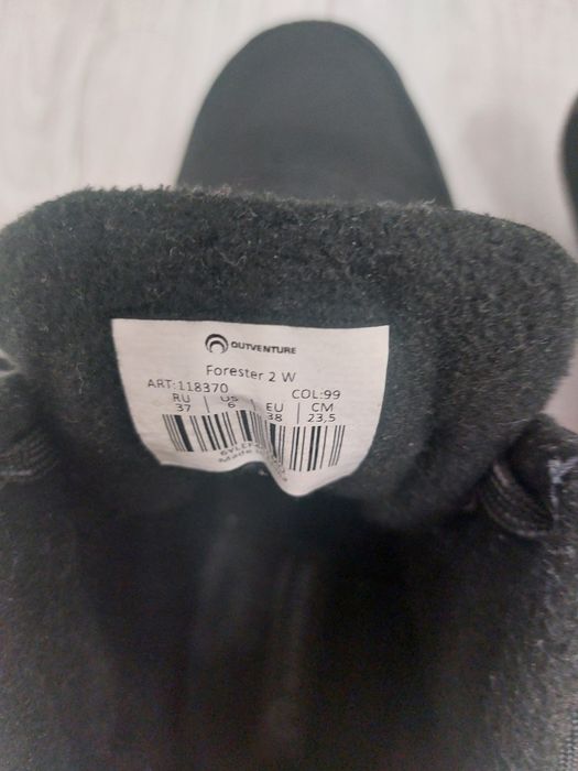 Теплые ботинки Outventure 37 размер