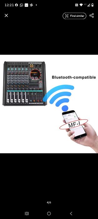 Mixer audio 6 canale