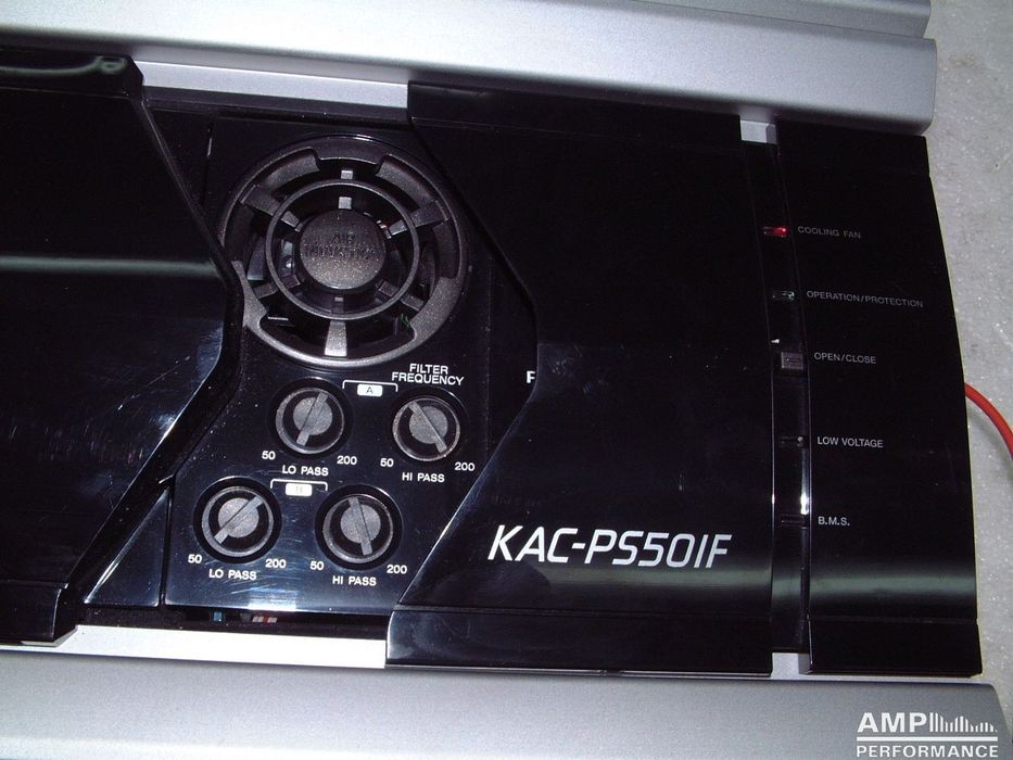 Kenwood KAC-PS501F 4-channel.