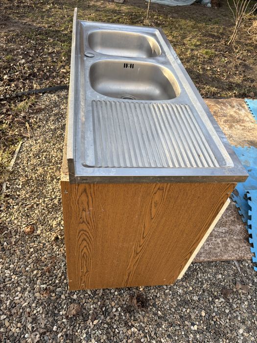 Chiuveta dubla + masca chiuveta