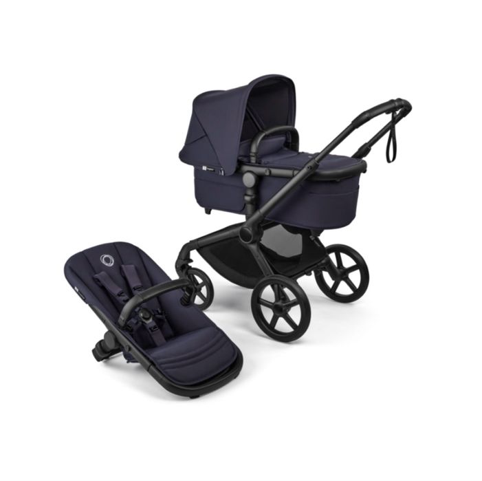 Carucior Bugaboo Fox 5 Renew Black Deep Indigo 2 in 1