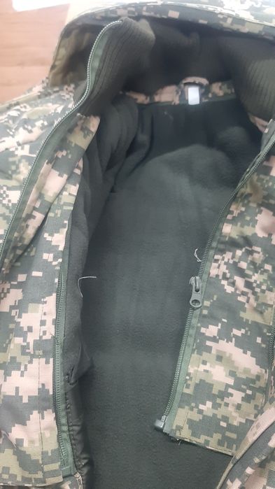 Бушлат с  ватниками,  полевая зимняя форма