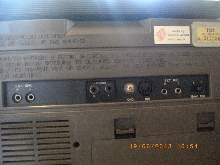 Metz MC-2-Оригинален Ретро 3 Бандов Радио Касетофон-Рекордер-Усилвател