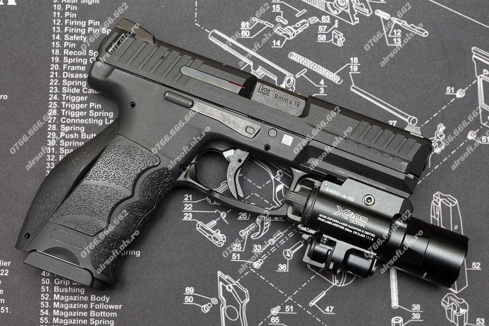 Putere Maximă: Pistol Cu Recul ~ MODIFICAT ~ 20JOULI + BILE CAUCIUC!