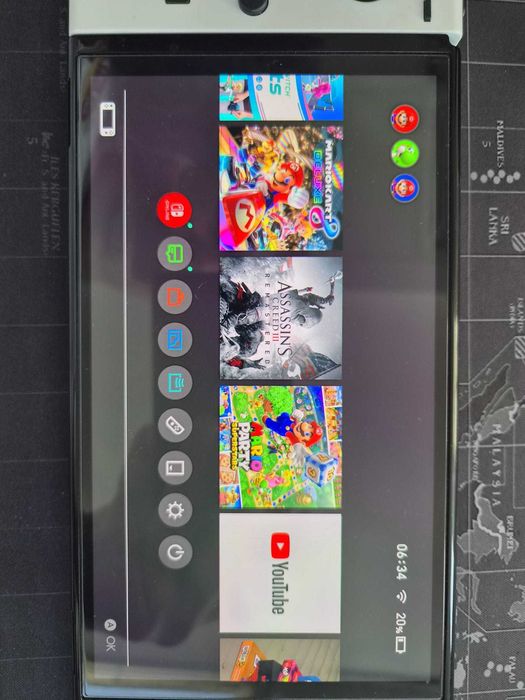 Nintendo Switch OLED White (Impecabilă) + Husă Cadou