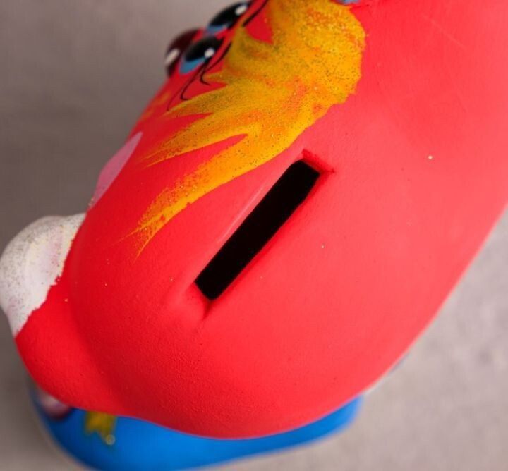 Копилка, 14 см. ,керамика